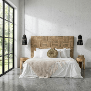 Κεφαλάρι κρεβατιού Squares rattan m-y