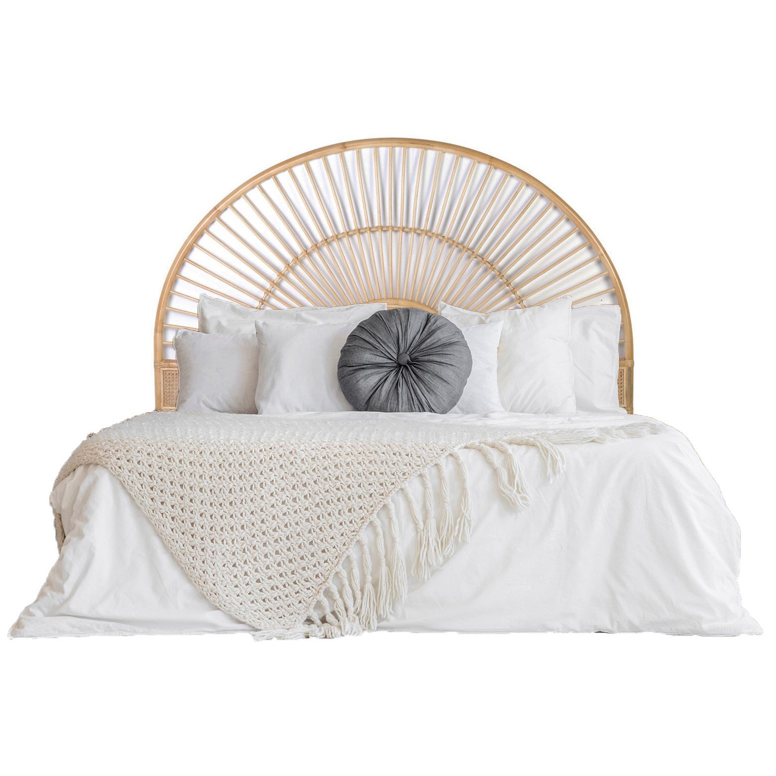 Κεφαλάρι κρεβατιού Sunshine rattan m-y - Image 2