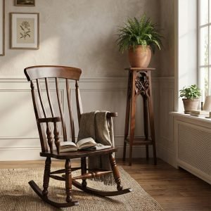 Vintage rocking armchair m-y