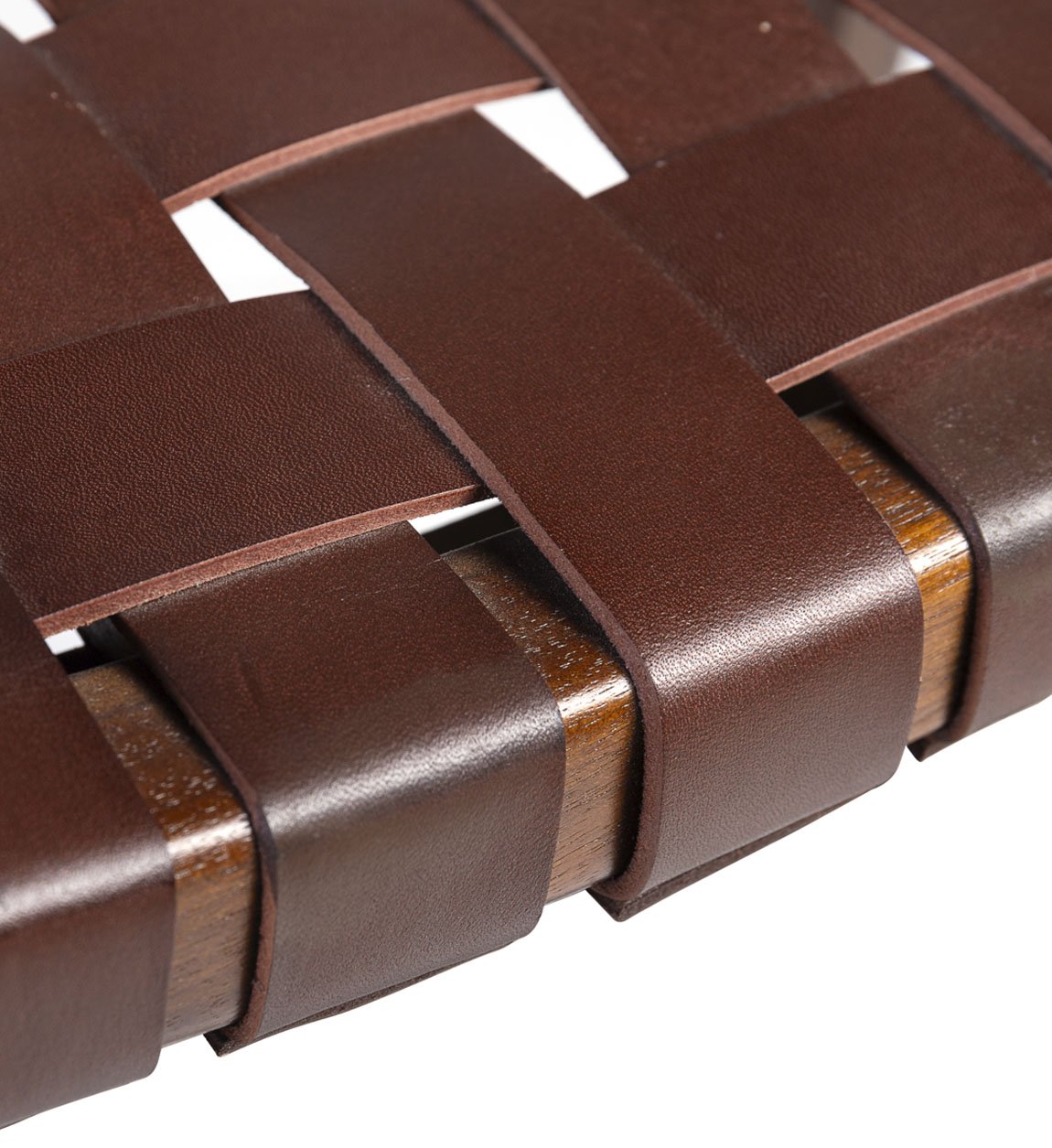 Σκαμπό μπαρ Teak leather m-y - Image 5