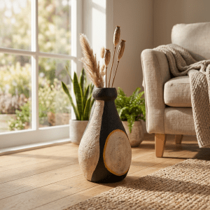 Fortal terracotta vase g-n