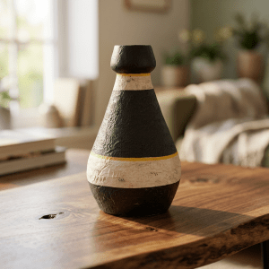 Fortal terracotta vase L g-n