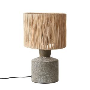 Alternative view of Επιτραπέζιο φωτιστικό Beige ceramic