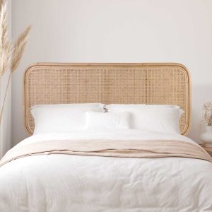 Κεφαλάρι κρεβατιού Square rattan m-y