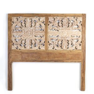 Alternative view of Κεφαλάρι κρεβατιού Teak carved m-y