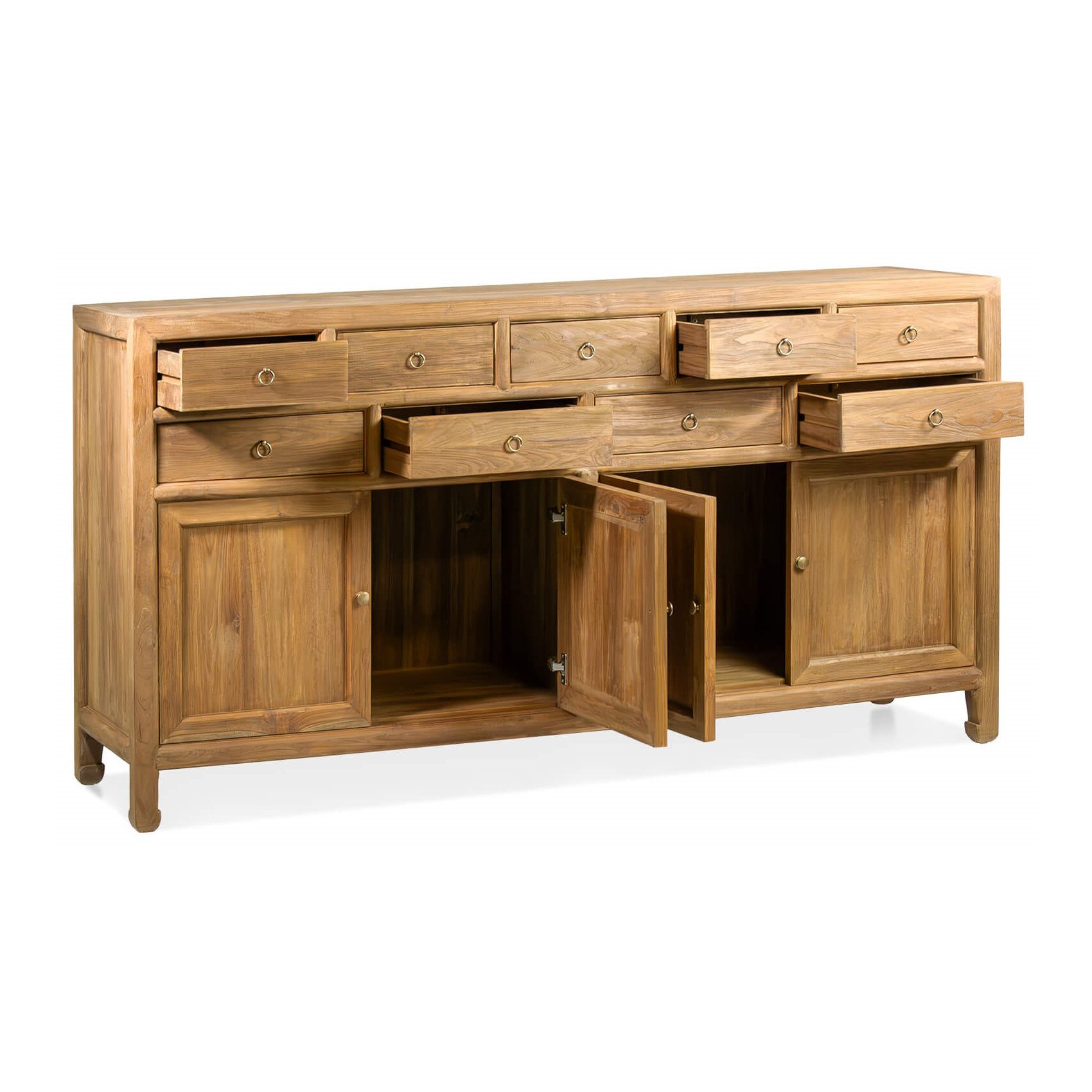 Μπουφές Old teak 2 m-y - Image 2