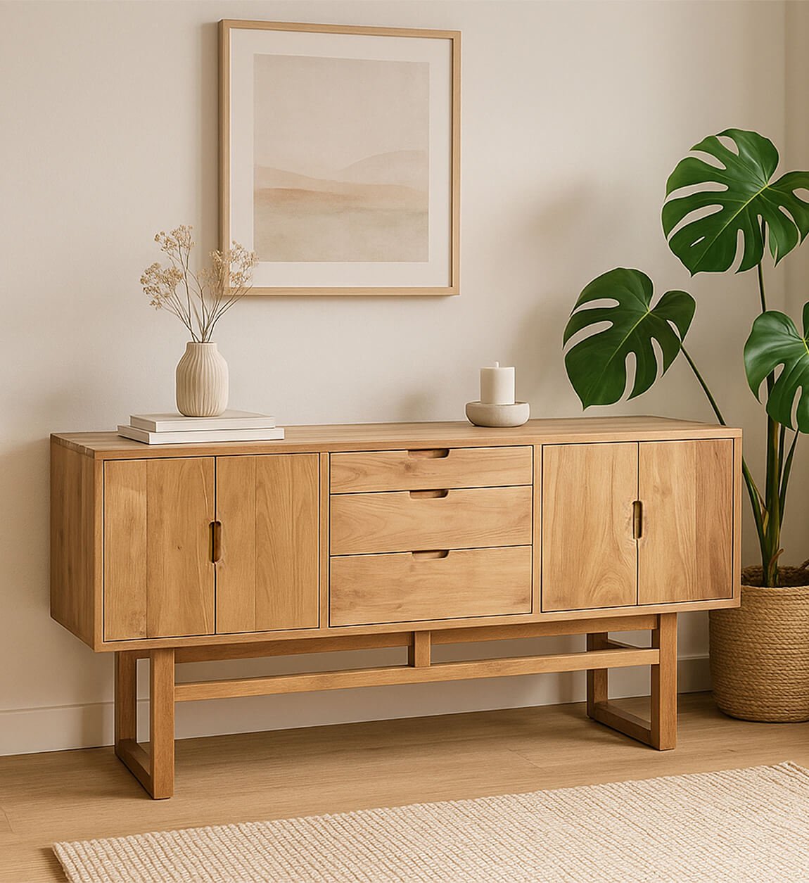 Μπουφές Teak 2 m-y - Image 2