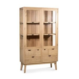 Βιτρίνα Scandi natural m-y
