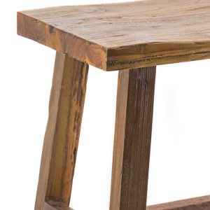 Alternative view of Σκαμπό teak m-y