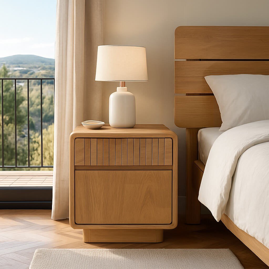 Κομοδίνο Eyre teak Right m-y - Image 2
