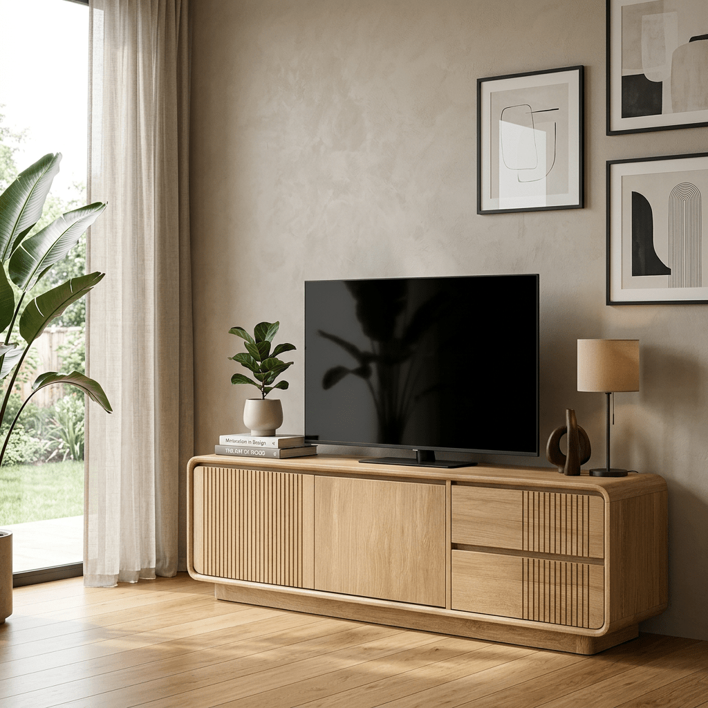 Έπιπλο τηλεόρασης Eyre teak m-y - Image 2