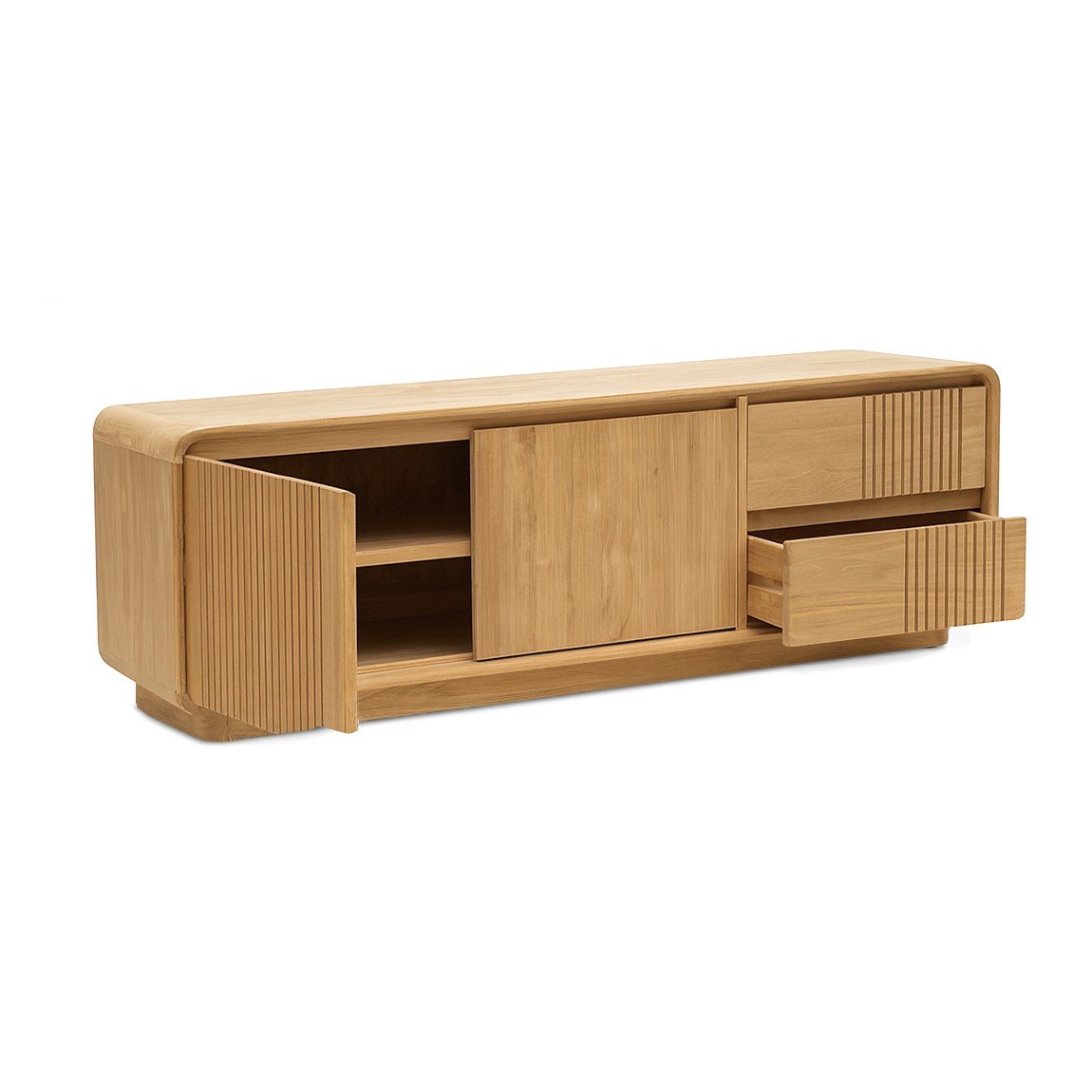 Έπιπλο τηλεόρασης Eyre teak m-y - Image 3