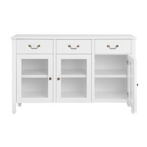 Alternative view of Μπουφές Montreal mahogany white m-y