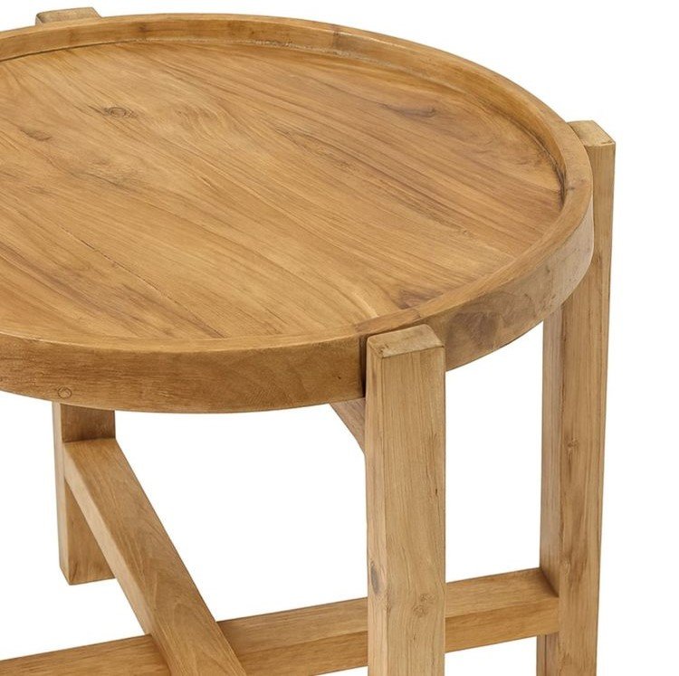 Τραπέζι βοηθητικό Ibiza teak m-y - Image 2