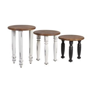 Alternative view of Τραπέζι σαλονιού set of 3 Florence m-y