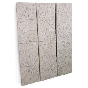 Alternative view of Διακοσμητικό τοίχου Floral white m-y